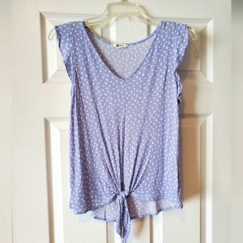 West‎ K Light blue blouse